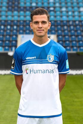 Tobias Müller Mueller (1. FC Magdeburg,5) - 3. Liga 2021 2022 offizieller Fototermin 1. FC Magdeburg in der MDCC Arena in Magdeburg - Deutschland, Fussball, Maenner,GER,15.07.2021