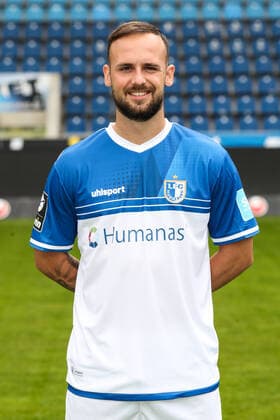 Luka Sliskovic (1. FC Magdeburg,7) - 3. Liga 2021 2022 offizieller Fototermin 1. FC Magdeburg in der MDCC Arena in Magdeburg - Deutschland, Fussball, Maenner,GER,15.07.2021