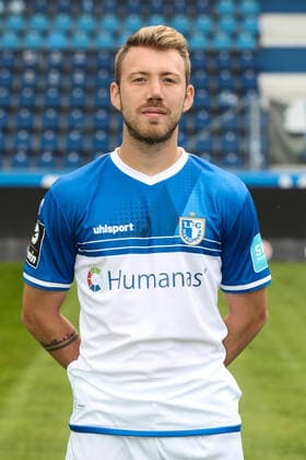 Connor Krempicki (1. FC Magdeburg,13) - 3. Liga 2021 2022 offizieller Fototermin 1. FC Magdeburg in der MDCC Arena in Magdeburg - Deutschland, Fussball, Maenner,GER,15.07.2021