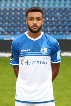 Leon Bell Bell (1. FC Magdeburg,19) - 3. Liga 2021 2022 offizieller Fototermin 1. FC Magdeburg in der MDCC Arena in Magdeburg - Deutschland, Fussball, Maenner,GER,15.07.2021