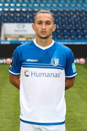 Baris Atik (1. FC Magdeburg,23) - 3. Liga 2021 2022 offizieller Fototermin 1. FC Magdeburg in der MDCC Arena in Magdeburg - Deutschland, Fussball, Maenner,GER,15.07.2021