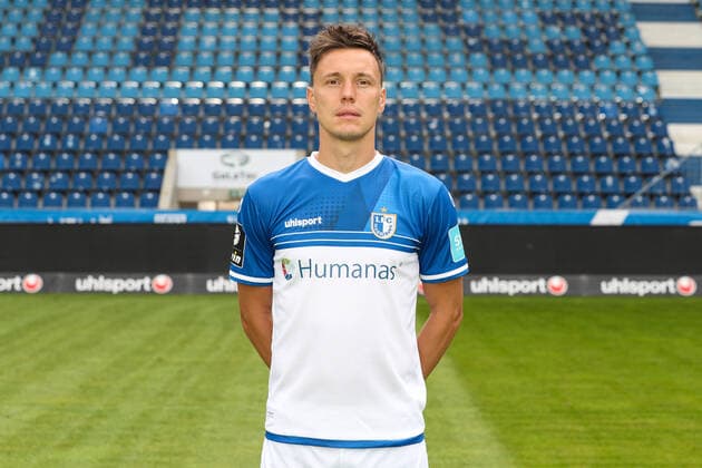Alexander Bittroff (1. FC Magdeburg,24) - 3. Liga 2021 2022 offizieller Fototermin 1. FC Magdeburg in der MDCC Arena in Magdeburg - Deutschland, Fussball, Maenner,GER,15.07.2021
