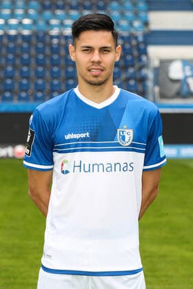 Raphael Obermair (1. FC Magdeburg,28) - 3. Liga 2021 2022 offizieller Fototermin 1. FC Magdeburg in der MDCC Arena in Magdeburg - Deutschland, Fussball, Maenner,GER,15.07.2021