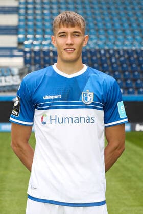 Leon Schmökel (1. FC Magdeburg,33) - 3. Liga 2021 2022 offizieller Fototermin 1. FC Magdeburg in der MDCC Arena in Magdeburg - Deutschland, Fussball, Maenner,GER,15.07.2021