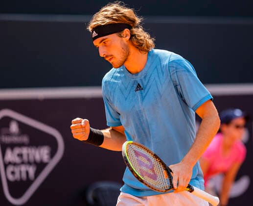 Stefanos Tsitsipas (GRE) 16.07.21, Hamburg European Open, Hamburg, Hamburger Rothenbaum,ATP500 Â
