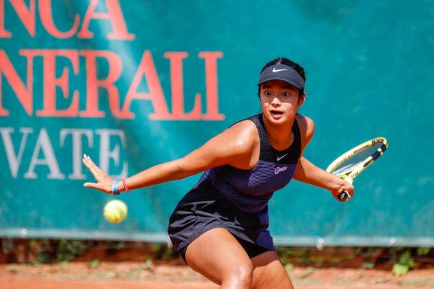 Alex Eala from Philippines during Bonfiglio Trophy 2021, Tennis Internationals in Milan, Italy, July 16 2021  Copyright: xLiveMedia RobertaxCorradinx xIPAx xLiveMediax 0