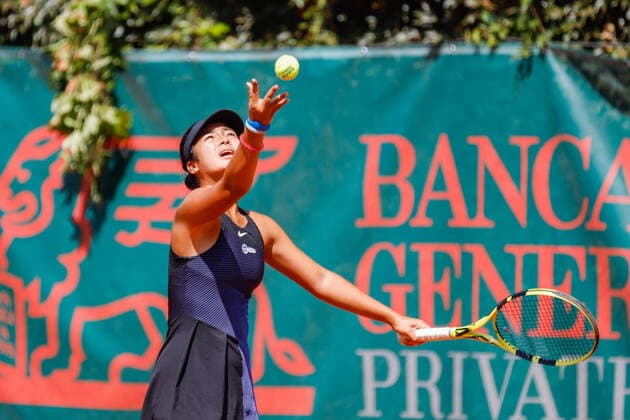Alex Eala from Philippines during Bonfiglio Trophy 2021, Tennis Internationals in Milan, Italy, July 16 2021  Copyright: xLiveMedia RobertaxCorradinx xIPAx xLiveMediax 0
