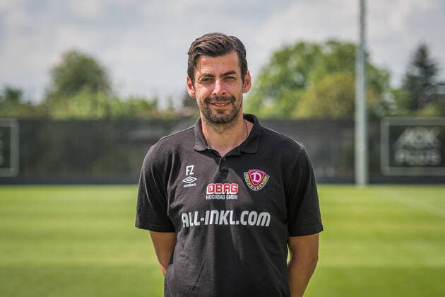 Co-Trainer Ferydoon Zandi; SG Dynamo Dresden; 2.BL, Porträttermin 2021 2022