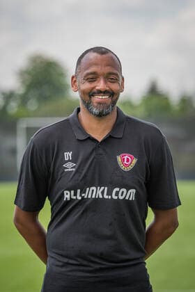 Torwarttrainer David Yelldell; SG Dynamo Dresden; 2.BL, Porträttermin 2021 2022