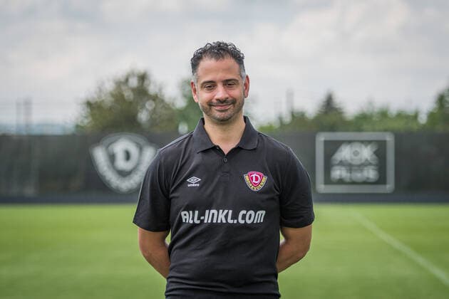 Mannschaftsarzt Dr. med. Onays Al-Sadi; SG Dynamo Dresden; 2.BL, Porträttermin 2021 2022
