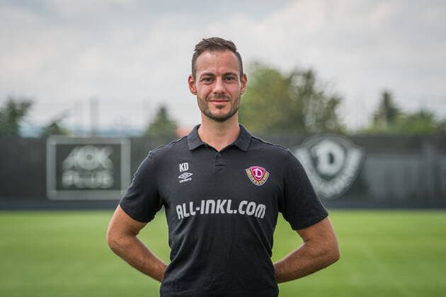 Physiotherapeut Korbinian Dötter (Doetter); SG Dynamo Dresden; 2.BL, Porträttermin 2021 2022