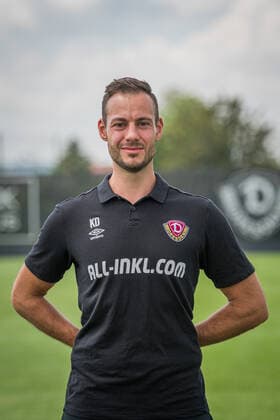 Physiotherapeut Korbinian Dötter (Doetter); SG Dynamo Dresden; 2.BL, Porträttermin 2021 2022