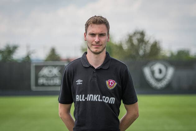 Spielanalyst Timon Klasen; SG Dynamo Dresden; 2.BL, Porträttermin 2021 2022