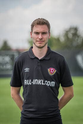 Spielanalyst Timon Klasen; SG Dynamo Dresden; 2.BL, Porträttermin 2021 2022
