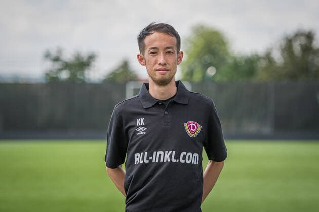 Zeugwart Kenta Kambara; SG Dynamo Dresden; 2.BL, Porträttermin 2021 2022