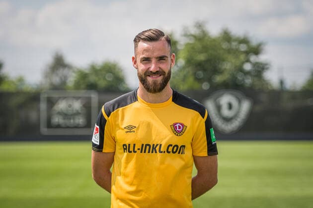 Morris Schröter (Schroeter); SG Dynamo Dresden; 2.BL, Porträttermin 2021 2022