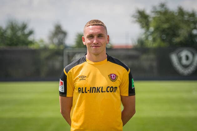 Luca Herrmann; SG Dynamo Dresden; 2.BL, Porträttermin 2021 2022