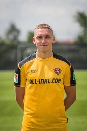 Luca Herrmann; SG Dynamo Dresden; 2.BL, Porträttermin 2021 2022