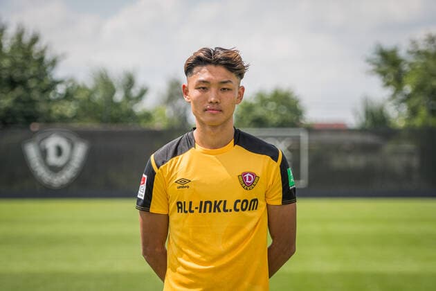 Jong-min Seo; SG Dynamo Dresden; 2.BL, Porträttermin 2021 2022
