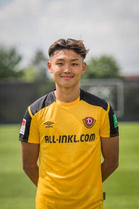 Jong-min Seo; SG Dynamo Dresden; 2.BL, Porträttermin 2021 2022