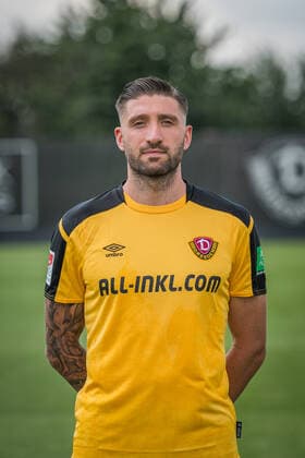 Brandon Borrello; SG Dynamo Dresden; 2.BL, Porträttermin 2021 2022