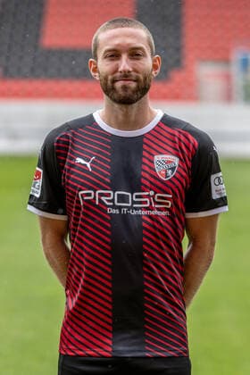 Rico Preißinger (6, FCI) ; FC Ingolstadt 04; 2.BL, Porträttermin 2021 2022 2. Bundesliga - FC Ingolstadt 04 Saison 2021 2022