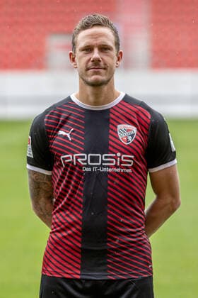 Marcel Gaus (19, FCI) ; FC Ingolstadt 04; 2.BL, Porträttermin 2021 2022 2. Bundesliga - FC Ingolstadt 04 Saison 2021 2022