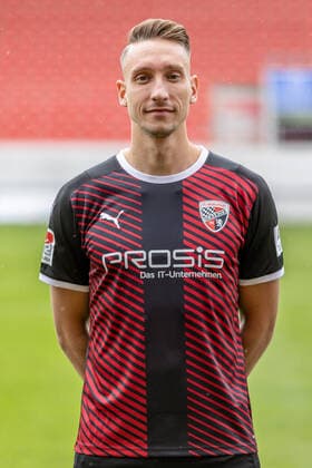 Tobias Schröck (21, FCI) ; FC Ingolstadt 04; 2.BL, Porträttermin 2021 2022 2. Bundesliga - FC Ingolstadt 04 Saison 2021 2022