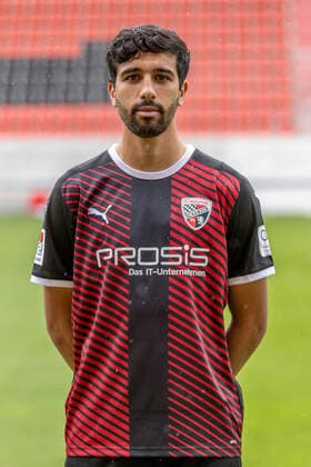 Silman El Baset (36, FCI) ; FC Ingolstadt 04; 2.BL, Porträttermin 2021 2022 2. Bundesliga - FC Ingolstadt 04 Saison 2021 2022