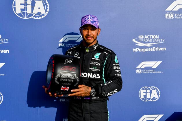 F1 Grand Prix of Great Britain 44 Lewis Hamilton (GBR, Mercedes-AMG Petronas F1 Team), F1 Grand Prix of Great Britain at Silverstone Circuit on July 16, 2021 in Silverstone, United Kingdom. (Photo by Mark Sutton LAT Motorsport Images FIA Pool via HOCH ZWEI) Silverstone United Kingdom Poolfoto HOCH ZWEI Pool Motorsport Images ,EDITORIAL USE ONLY