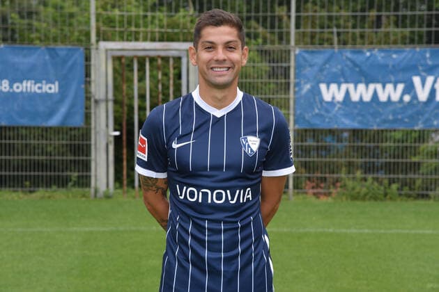 Cristian Gamboa; VfL Bochum; 1.BL, Porträttermin 2021 2022 Bochum Nordrhein-Westfalen Deutschland