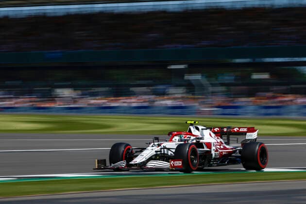 99 Antonio Giovinazzi (ITA, Alfa Romeo Racing ORLEN), F1 Grand Prix of Great Britain at Silverstone Circuit on July 17, 2021 in Silverstone, United Kingdom. (Photo by HOCH ZWEI) Silverstone United Kingdom