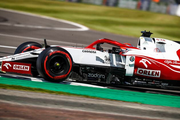 7 Kimi Raikkonen (FIN, Alfa Romeo Racing ORLEN), F1 Grand Prix of Great Britain at Silverstone Circuit on July 17, 2021 in Silverstone, United Kingdom. (Photo by HOCH ZWEI) Silverstone United Kingdom