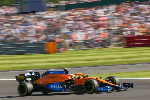 FORMULA 1 BRITISH GRAND PRIX, 17 07 2021 Silverstone Circuit. 17 July 2021 Lando Norris (GBR), McLaren MCL35ML during the FORMULA 1 PIRELLI BRITISH GRAND PRIX SPRINT QUALIFYING RACE at Silverstone, United Kingdom Editorial Use Only Copyright: xPhilxDuncanx ESM-0060-0020