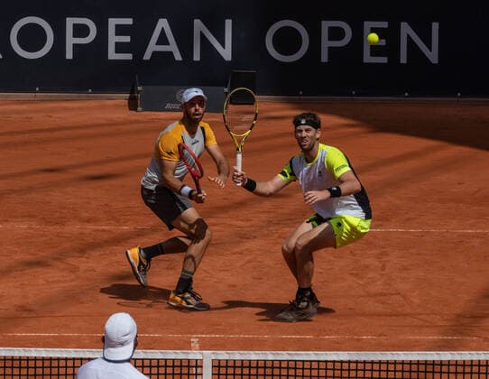 Hamburg European Open 2021 Herren Turnier 18.07.2021, Tennisanlage am Rothenbaum, Hamburg Doppel Finalsieger Tim Puetz GER Michael Venus NZL Â