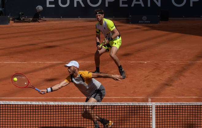 Hamburg European Open 2021 Herren Turnier 18.07.2021, Tennisanlage am Rothenbaum, Hamburg Doppel Finalsieger Tim Puetz GER Michael Venus NZL Â