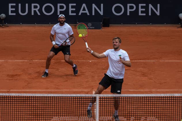 Hamburg European Open 2021 Herren Turnier 18.07.2021, Tennisanlage am Rothenbaum, Hamburg Doppel Final Kevin Krawietz GER Horia Tecau ROU Â