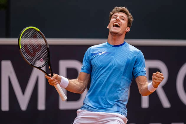 Siegerjubel Pablo Carreno Busta (ESP) 18.07.21, Hamburg, Hamburg European Open 2021, Tennis am Hamburger Rothenbaum, ATP500, Finale, Herren Einzel Â