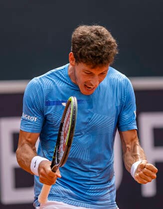 Siegerjubel Pablo Carreno Busta (ESP) 18.07.21, Hamburg, Hamburg European Open 2021, Tennis am Hamburger Rothenbaum, ATP500, Finale, Herren Einzel Â