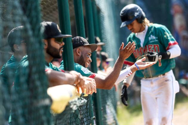 Baseballl I Herren I Saison 2020 2021 I 1.Bundesliga Nord I 11 + 12. Spieltag I Hamburg Stealers - Dohren Wild Farmers I 18.07.2021 Hamburg Baseballanlage Langenhorst Hamburg Deutschland Copyright: xLobeca RalfxHomburgx