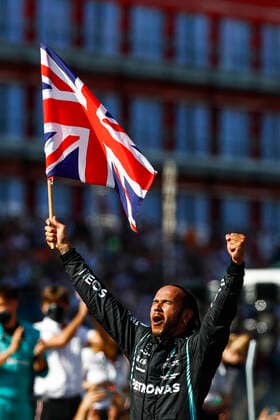44 Lewis Hamilton (GBR, Mercedes-AMG Petronas F1 Team), F1 Grand Prix of Great Britain at Silverstone Circuit on July 18, 2021 in Silverstone, United Kingdom. (Photo by HOCH ZWEI) Silverstone United Kingdom
