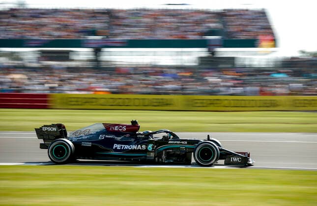44 Lewis Hamilton (GBR, Mercedes-AMG Petronas F1 Team), F1 Grand Prix of Great Britain at Silverstone Circuit on July 18, 2021 in Silverstone, United Kingdom. (Photo by HOCH ZWEI) Silverstone United Kingdom
