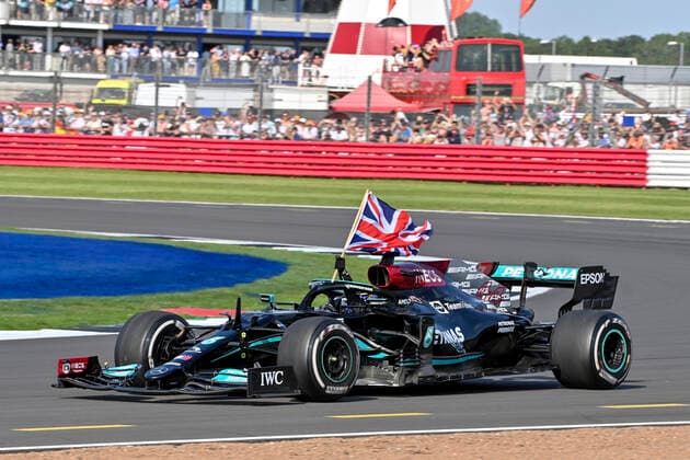 44 Lewis Hamilton (GBR, Mercedes-AMG Petronas F1 Team), F1 Grand Prix of Great Britain at Silverstone Circuit on July 18, 2021 in Silverstone, United Kingdom. (Photo by HOCH ZWEI) Silverstone United Kingdom