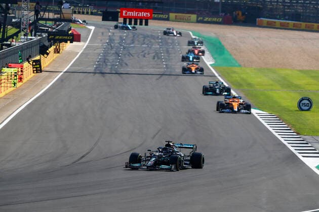 44 Lewis Hamilton (GBR, Mercedes-AMG Petronas F1 Team), F1 Grand Prix of Great Britain at Silverstone Circuit on July 18, 2021 in Silverstone, United Kingdom. (Photo by HOCH ZWEI) Silverstone United Kingdom