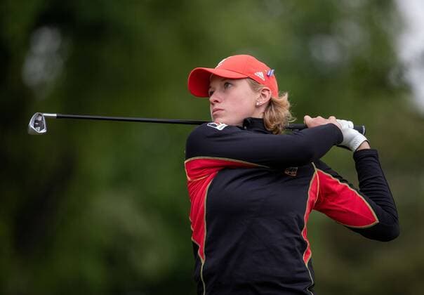 Mandatory Credit: Photo by Abbie Parr Shutterstock (9933810b) Paula Kirner of Germany competes in the Golf Individual Stroke Play Finals. Youth Olympic Games, Olympische Spiele, Olympia, OS Buenos Aires, Argentina - 16 Oct 2018 Youth Olympic Games, Buenos Aires, Argentina - 16 Oct 2018  Copyright: xAbbiexParr Shutterstockx 9933810b