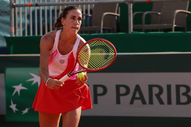 Gdynia, 20.07.2021 Tenis ziemny Turniej WTA, Tennis Damen 250 BNP Paribas Poland Open Tennis NZ nuria parrizas diaz Fot. Grzegorz Jedrzejewski 058sport.pl NEWSPIX.PL --- Newspix.pl  20210720_0025_GRZJ4752_JED