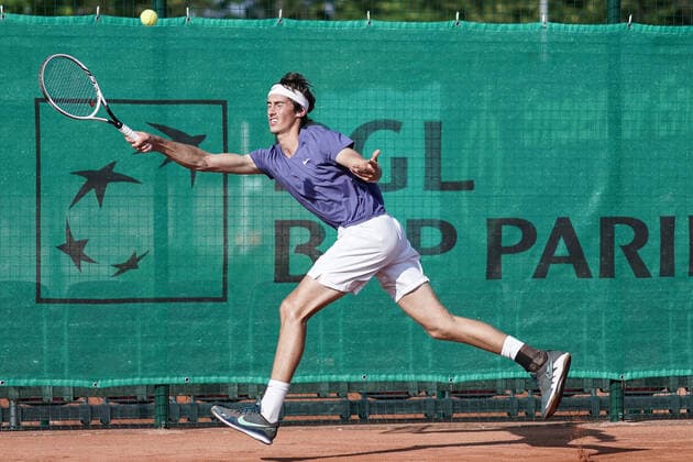 Tennis Sudstrom Open 20.07.2021 Tennis Südstrom Open, Esch-sur-Alzette vl: Alex Knaff (LUX, Luxemburg)