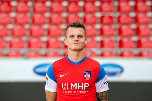 Florian Pick (FC Heidenheim, 17), GER, 1. FC Heidenheim 1846 e.V., Fussball, 2. Bundesliga, Spielerportraits, Freisteller, Spielzeit 2021 2022, 20.07.2021, GER, 1. FC Heidenheim 1846 e.V., Fussball, 2. Bundesliga, Spielerportraits, Freisteller, Spielzeit 2021 2022, 20.07.2021 Heidenheim Copyright: xEibner-Pressefotox EP_EER
