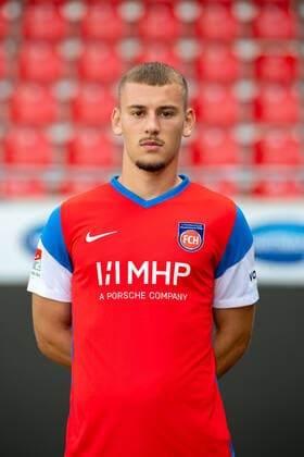Melvin Ramusovic (FC Heidenheim, 28), GER, 1. FC Heidenheim 1846 e.V., Fussball, 2. Bundesliga, Spielerportraits, Freisteller, Spielzeit 2021 2022, 20.07.2021, GER, 1. FC Heidenheim 1846 e.V., Fussball, 2. Bundesliga, Spielerportraits, Freisteller, Spielzeit 2021 2022, 20.07.2021 Heidenheim Copyright: xEibner-Pressefotox EP_EER