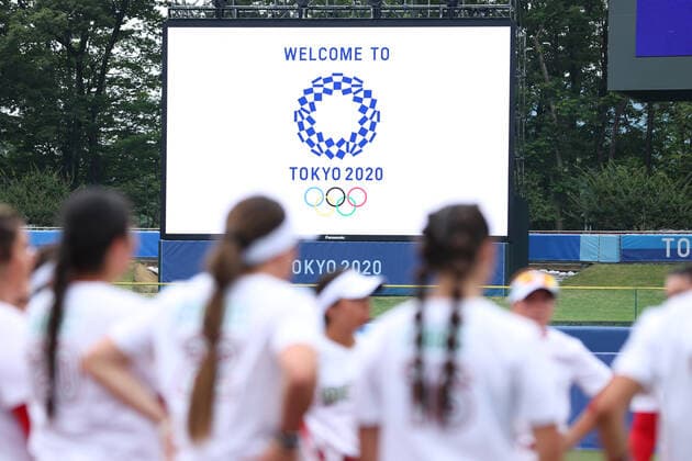 General view, JULY 21, 2021 - Softball : Opening Round match between Mexico 0-4 Canada during the Tokyo 2020 Olympic Games, Olympische Spiele, Olympia, OS at the Fukushima Azuma Baseball Stadium in Fukushima, Japan. Noxthirdxpartyxsales  (165094157)